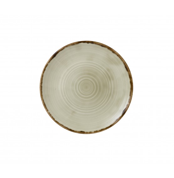Harvest Linen Organic Coupe Plate